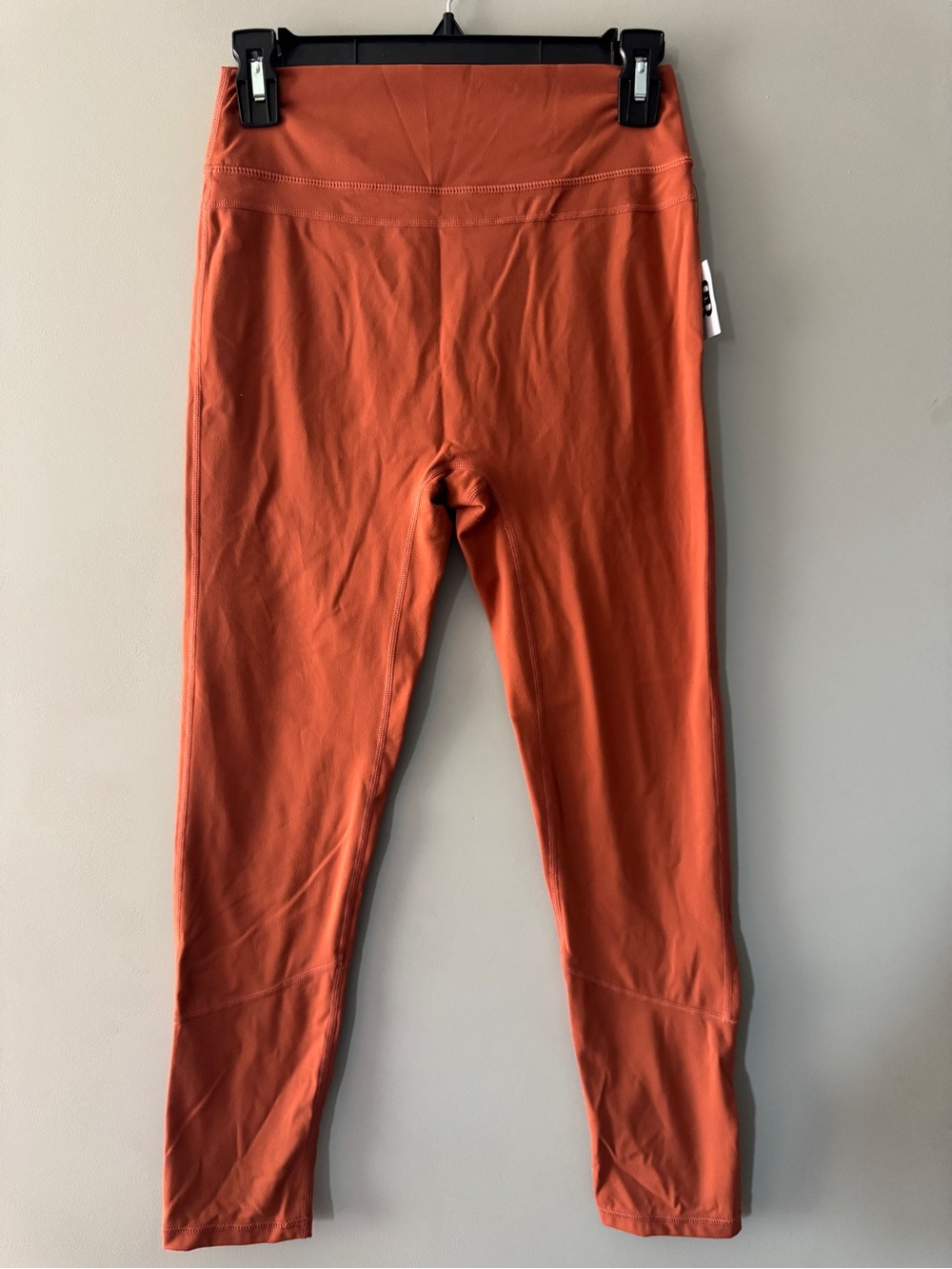 ILUS | orange high waisted leggings | XL
